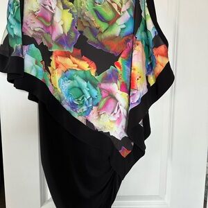 Joseph Ribkoff Classic Black and White Striped Design